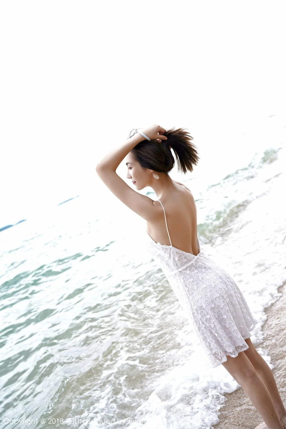 美女主播Hana妹半脱牛仔衣性感黑色蕾丝内衣绝美写真 第 63 张