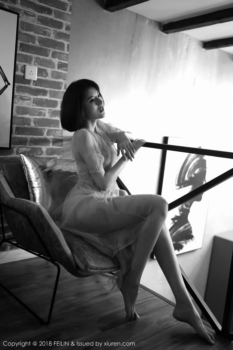就是阿朱啊性感黑白大片全裸秀美背撩人绝美写真 第 16 张