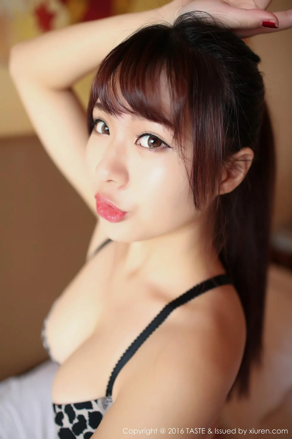 大胸哈妮HaaNi居家私房性感内衣系列写真 第 54 张
