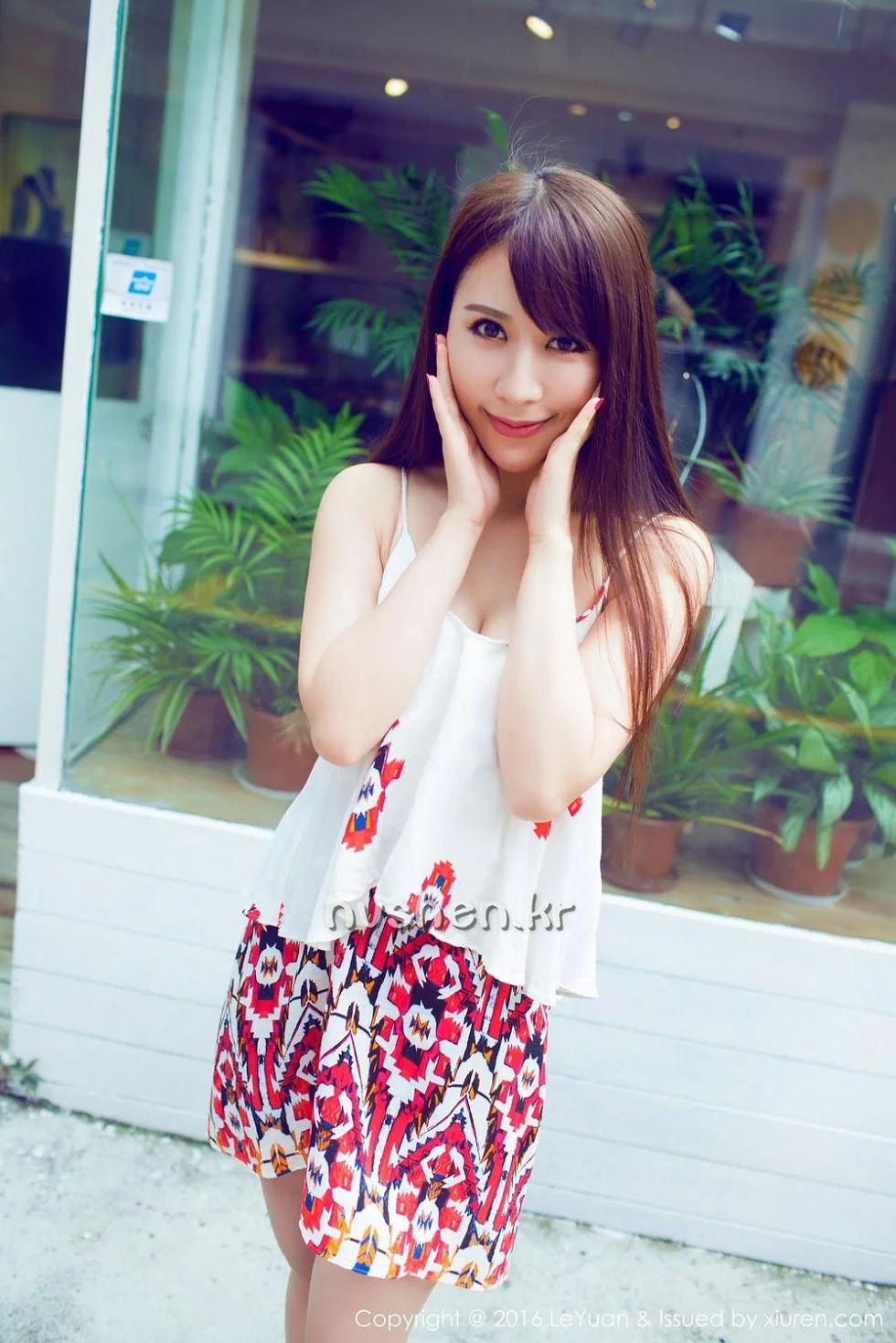 艾惟玲珑瓜子脸前凸后翘的完美身材白嫩美胸性感写真 第 13 张