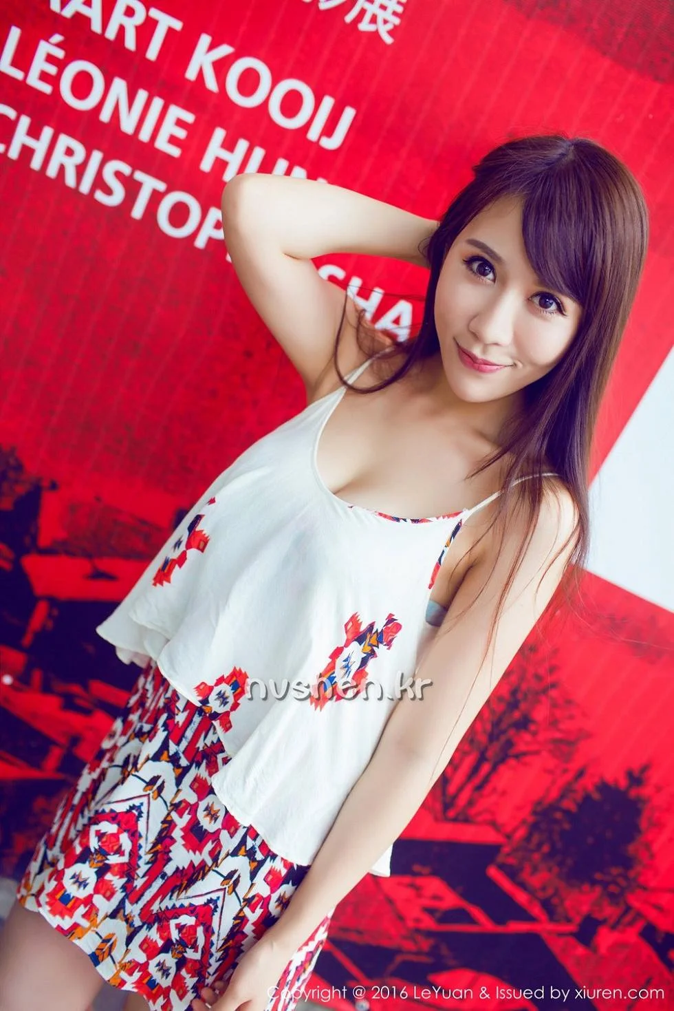 艾惟玲珑瓜子脸前凸后翘的完美身材白嫩美胸性感写真 第 15 张