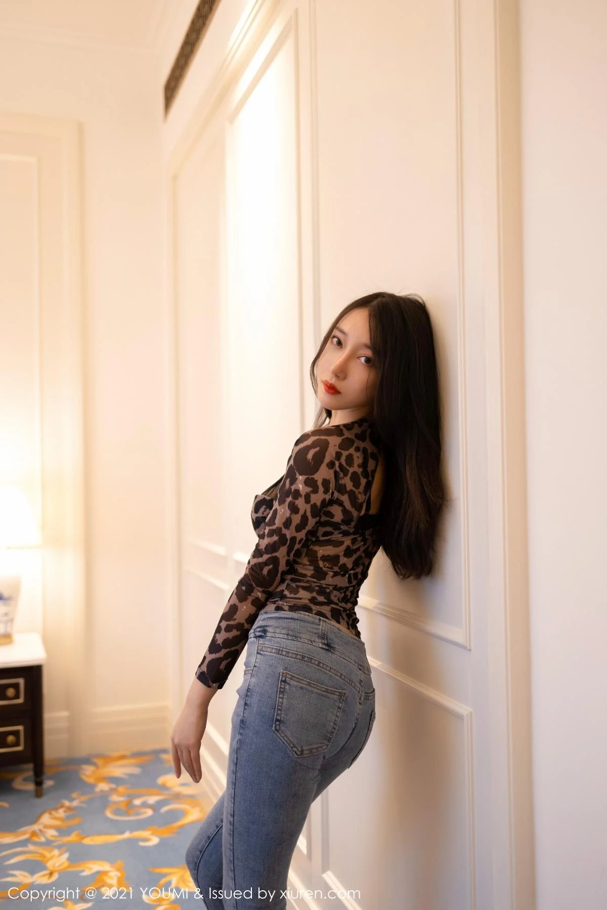玥儿玥er厦门旅拍私房脱牛仔裤露性感内衣绝美写真 第 10 张