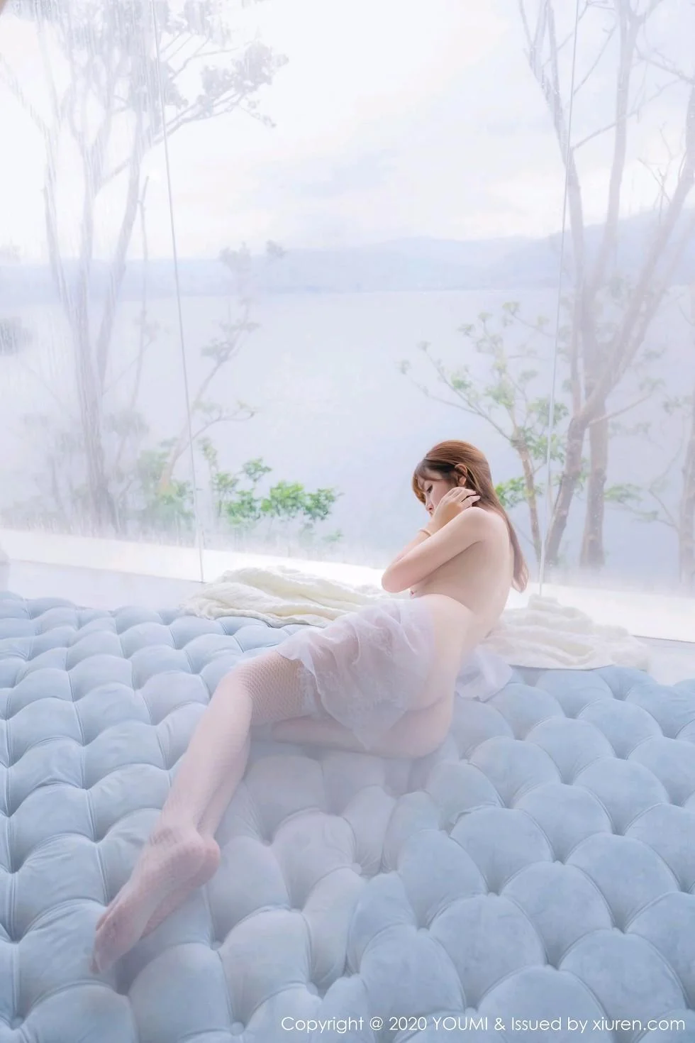 性感王雨纯大理旅拍轻薄朦胧服饰秀火辣身材极致绝美写真 第 162 张