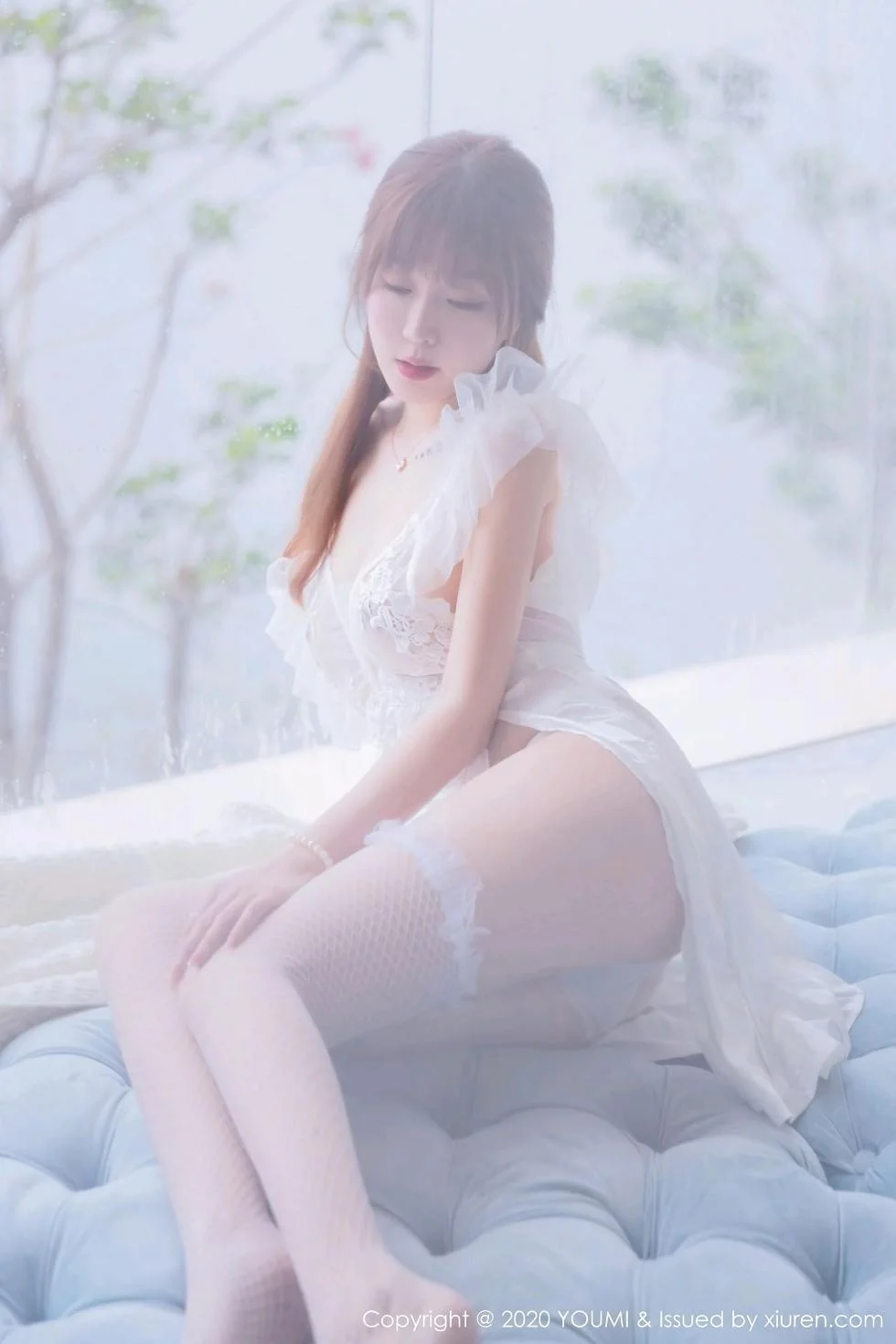 性感王雨纯大理旅拍轻薄朦胧服饰秀火辣身材极致绝美写真 第 20 张