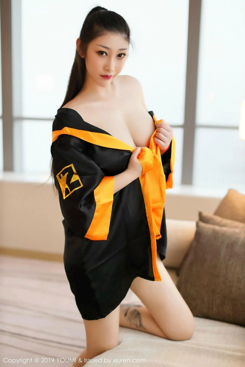 魅惑妲己_Toxic私房真空拳击手露豪乳遮点极致绝美写真 第 8 张