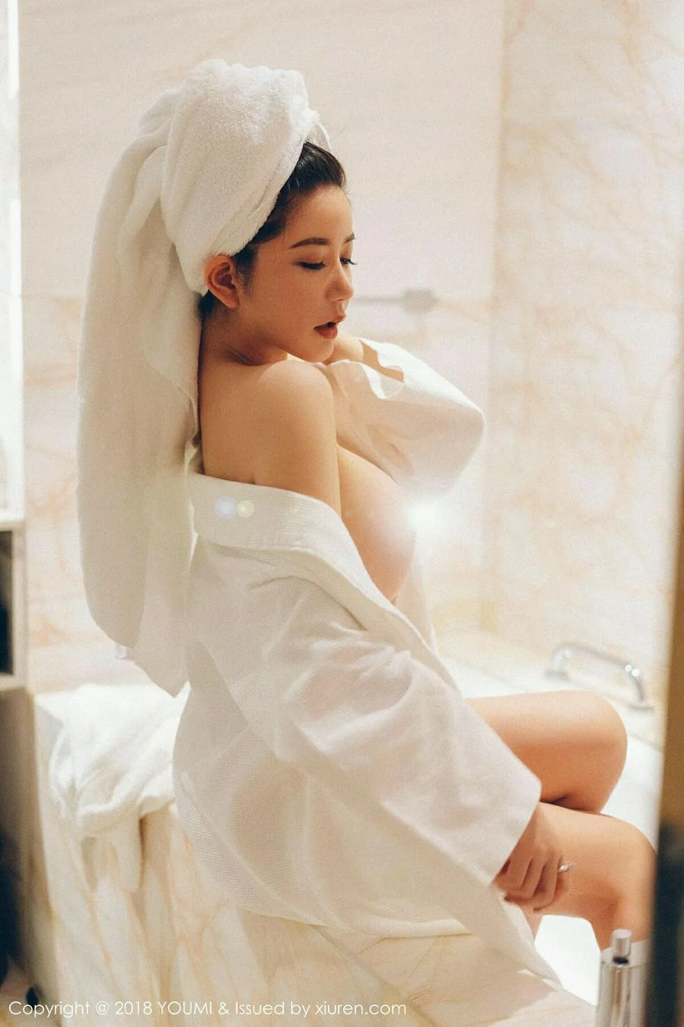 心妍小公主浴室真空白衬衣湿身秀豪乳翘臀极致绝美写真 第 70 张