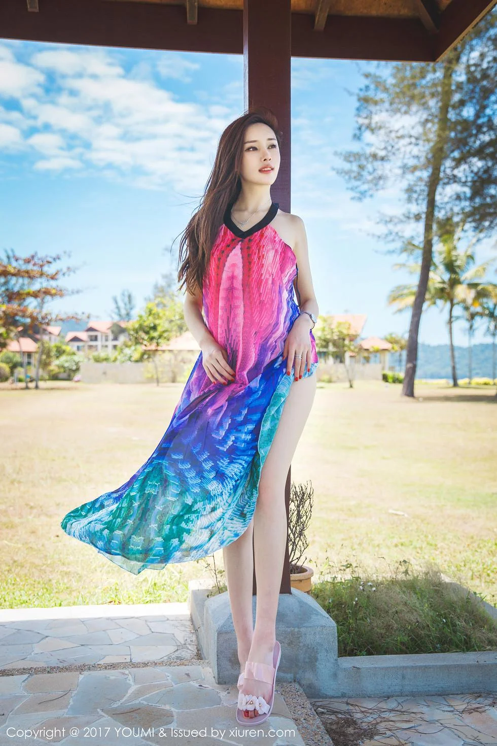 土肥圆矮挫穷沙巴旅拍沙滩比基尼秀傲人美乳绝美写真 第 52 张
