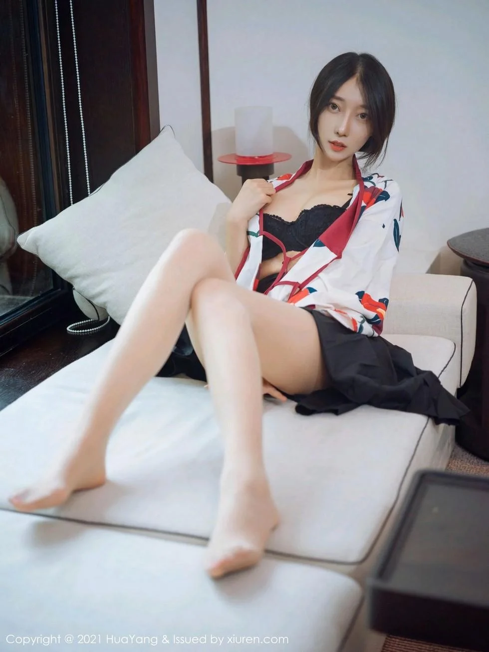 玥儿玥er杭州旅拍古典和服下超薄肉丝裤袜秀翘臀绝美写真 第 11 张
