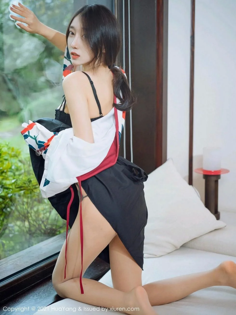 玥儿玥er杭州旅拍古典和服下超薄肉丝裤袜秀翘臀绝美写真 第 24 张
