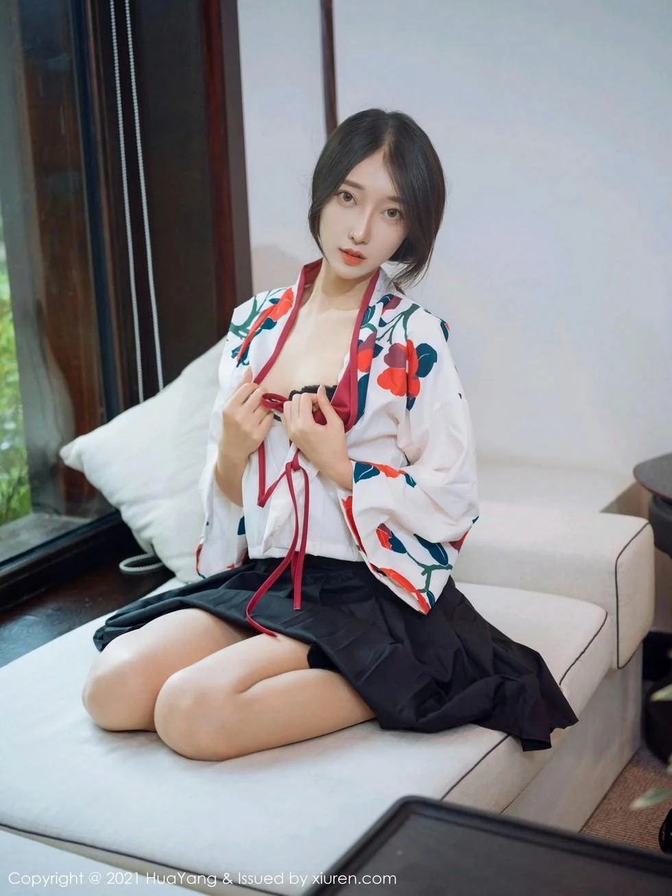 玥儿玥er杭州旅拍古典和服下超薄肉丝裤袜秀翘臀绝美写真 第 7 张