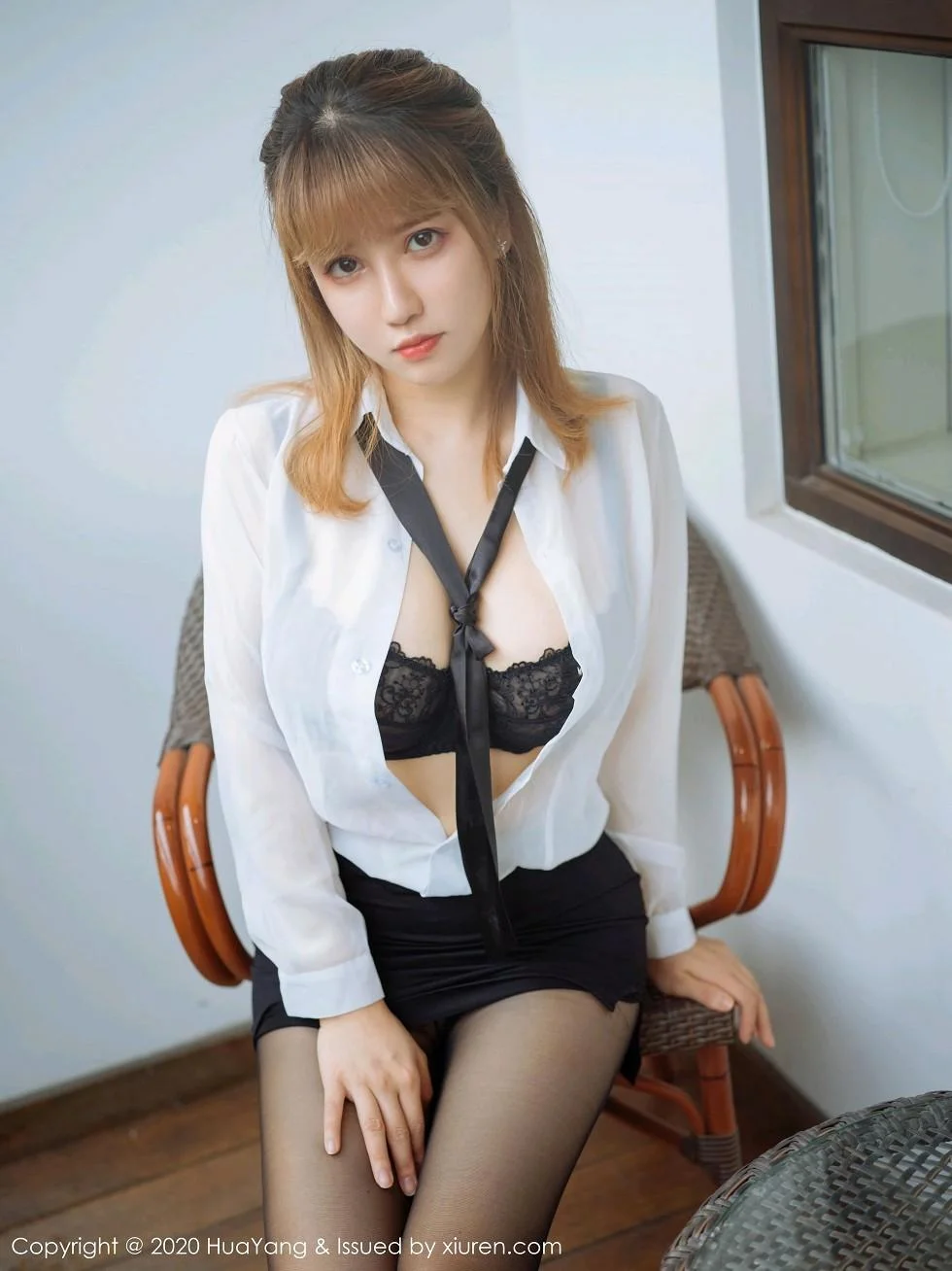 周大萌杭州旅拍职场秘书0L主题超薄黑丝裤袜迷人绝美写真 第 54 张