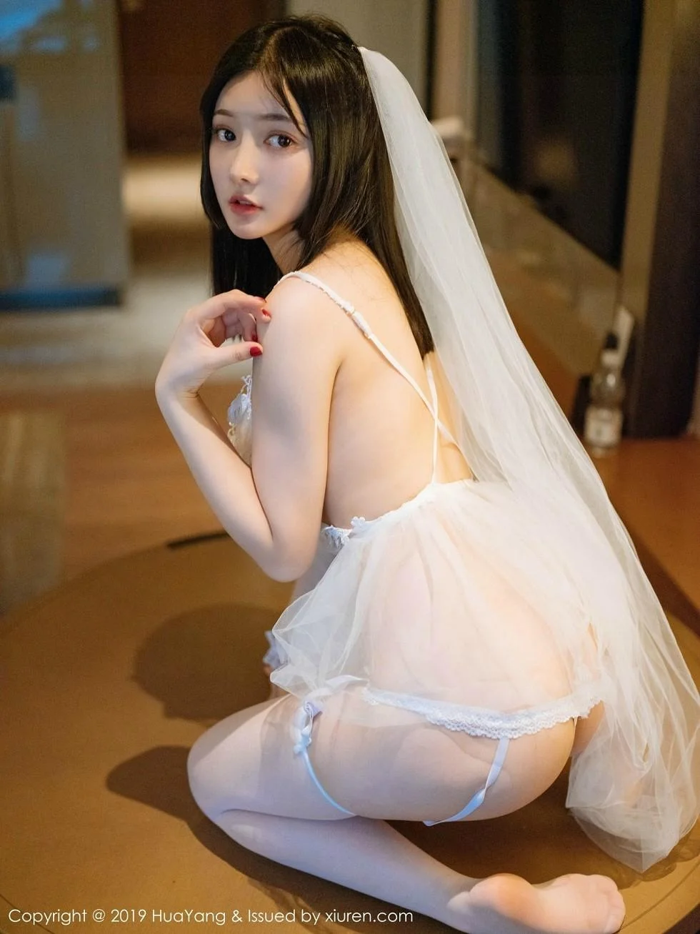 唐婉儿Lucky新娘婚纱装透视秀傲人豪乳喷血绝美写真 第 7 张