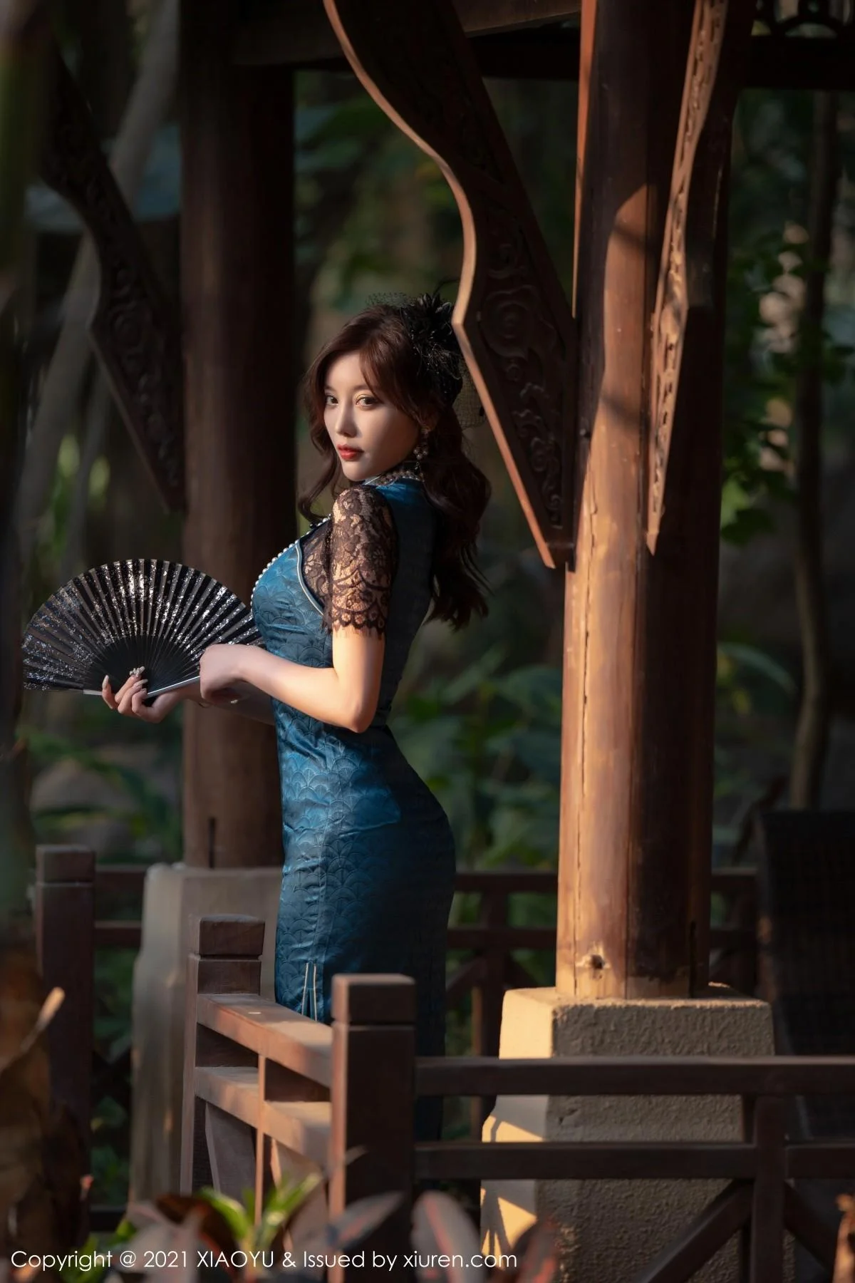 杨晨晨sugar心愿旅拍性感内衣配开档黑丝极致绝美写真 第 24 张