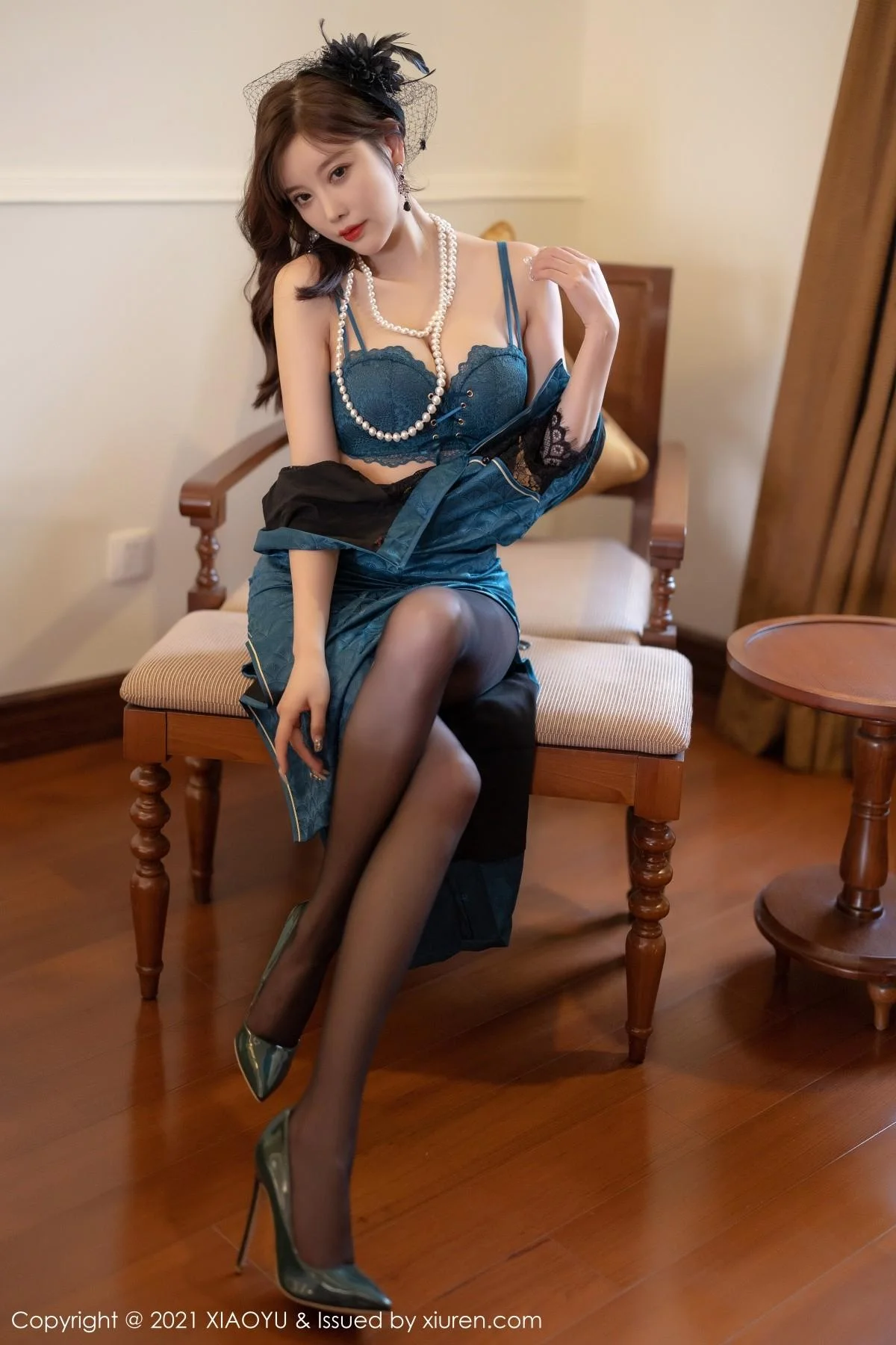 杨晨晨sugar心愿旅拍性感内衣配开档黑丝极致绝美写真 第 37 张
