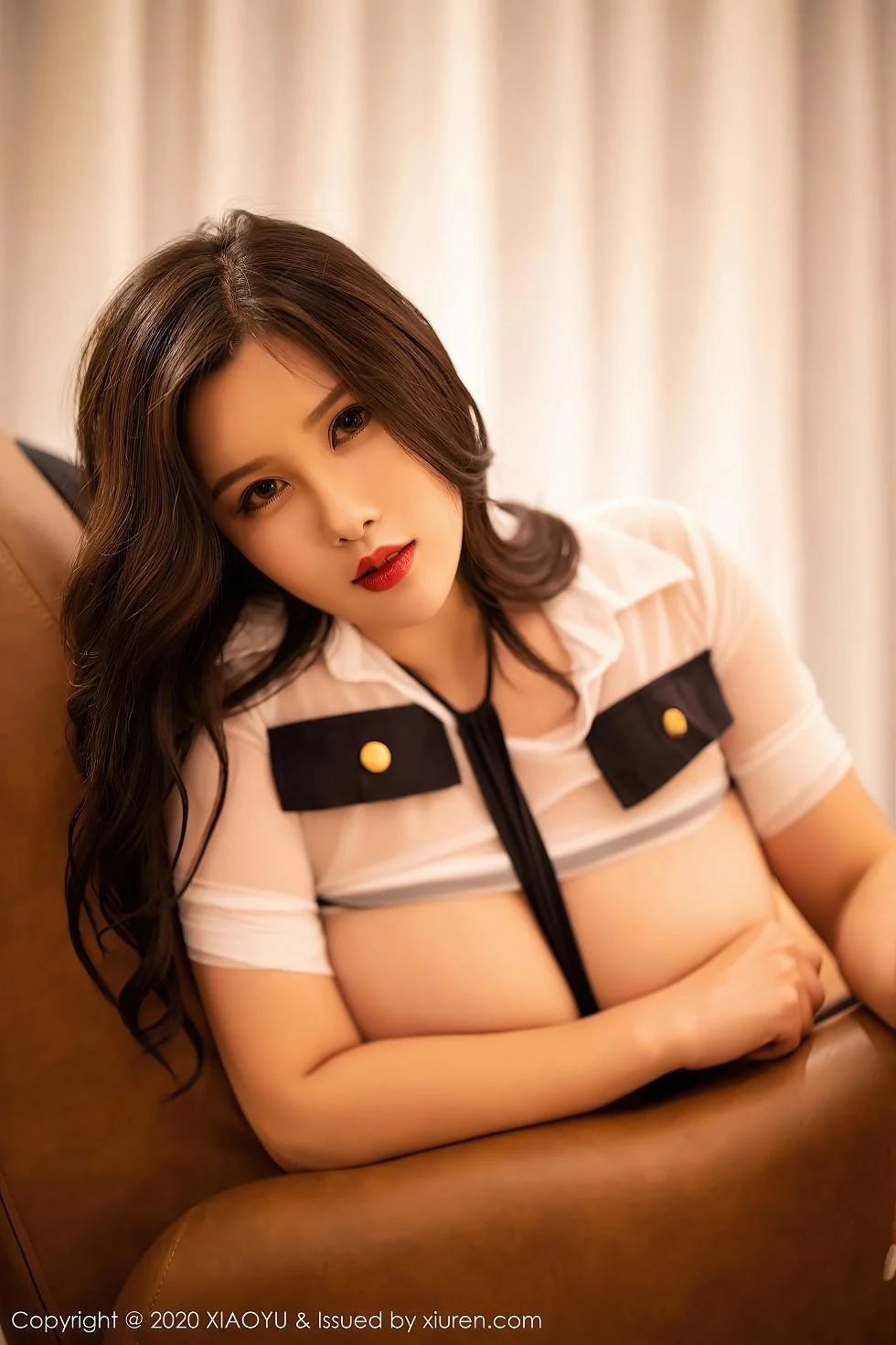 周思乔Betty私房情趣空乘制服配丁字裤火辣绝美写真 第 78 张