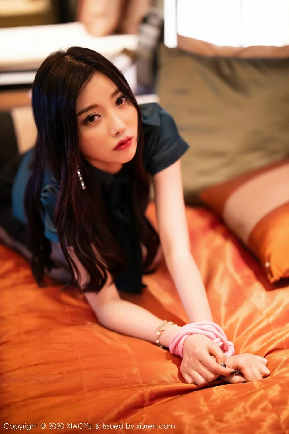 杨晨晨sugar澳门旅拍性感黑色内衣蒙面捆绑激情绝美写真 第 70 张