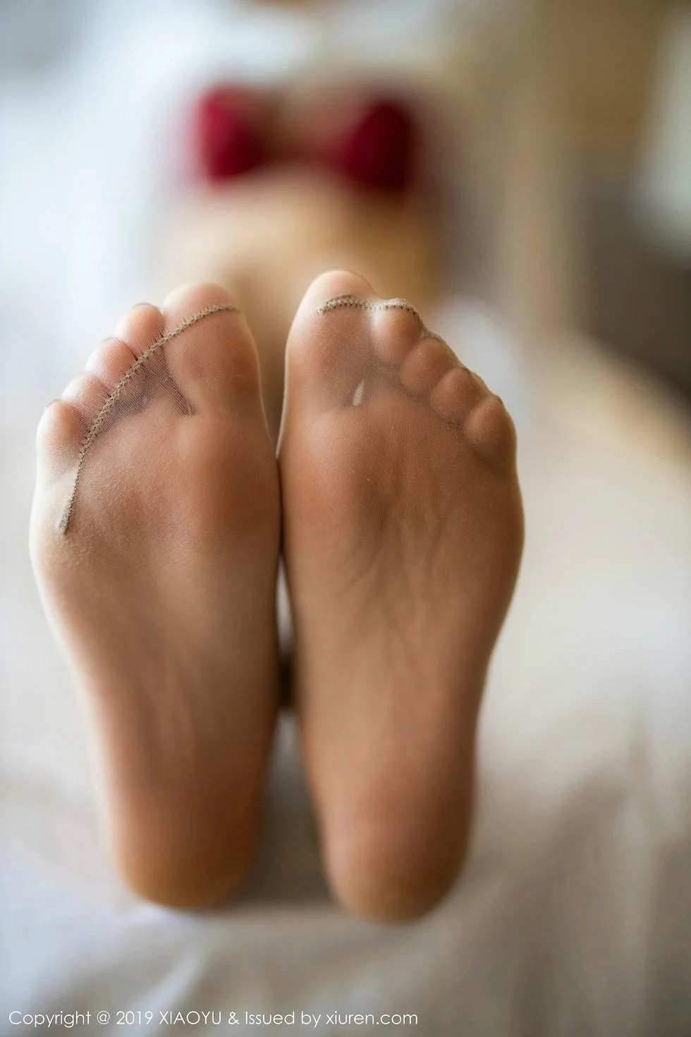 Miko酱吖私房脱紧身牛仔裤露超薄肉丝撩人绝美写真 第 166 张