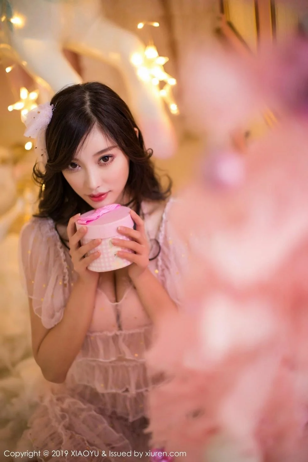 杨晨晨sugar圣诞主题性感内衣秀火辣身材绝美写真 第 11 张