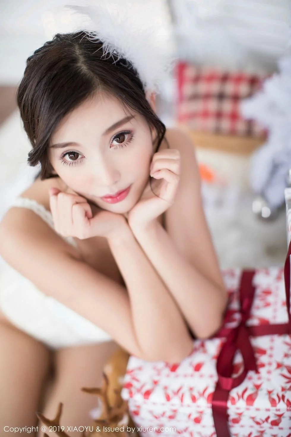 杨晨晨sugar圣诞主题性感内衣秀火辣身材绝美写真 第 49 张