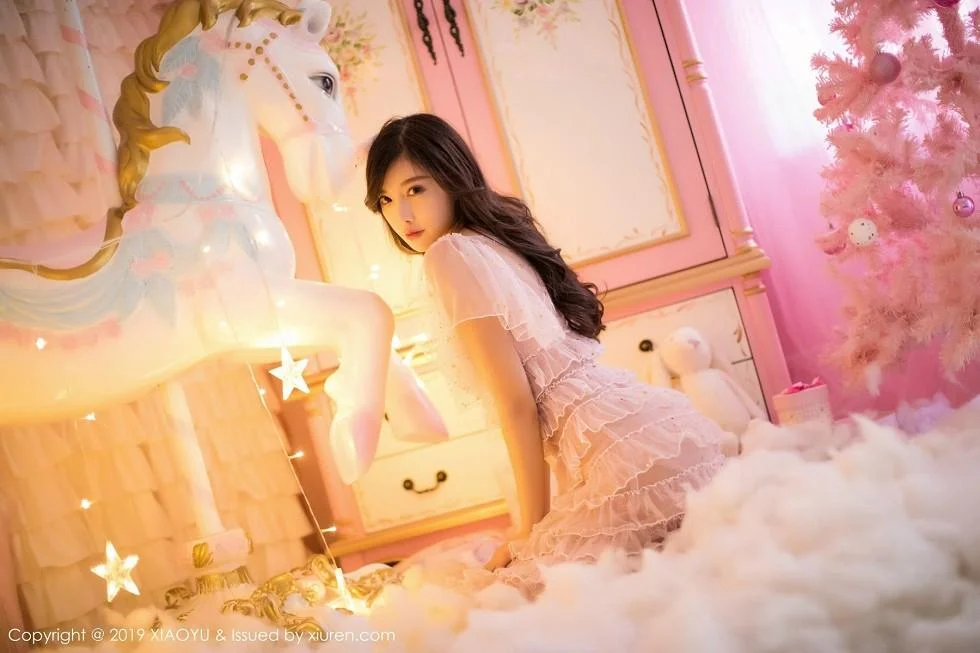杨晨晨sugar圣诞主题性感内衣秀火辣身材绝美写真 第 5 张