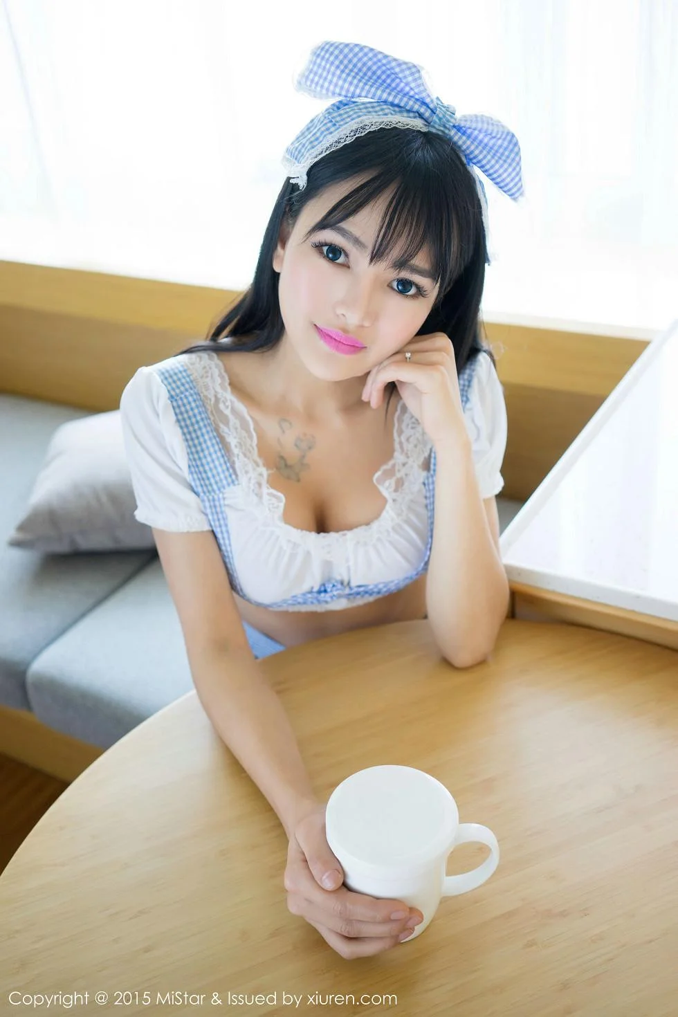 中泰混血岑苑之居家私房全裸美胸豪乳绝美写真 第 23 张