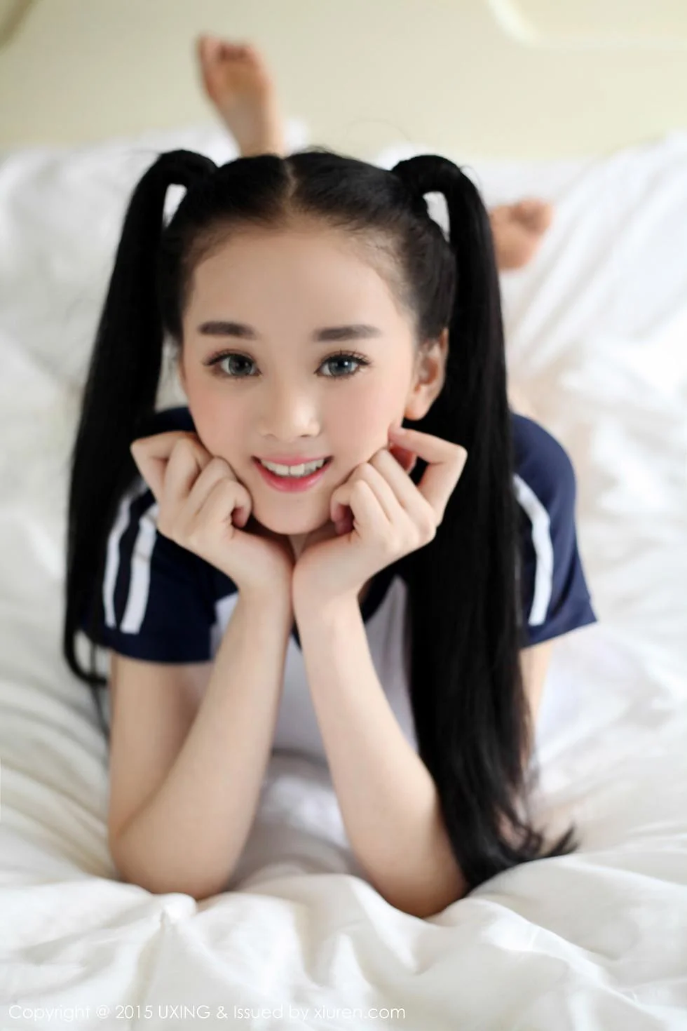 氧气美少女温馨baby清爽学生制服清新可人写真 第 40 张