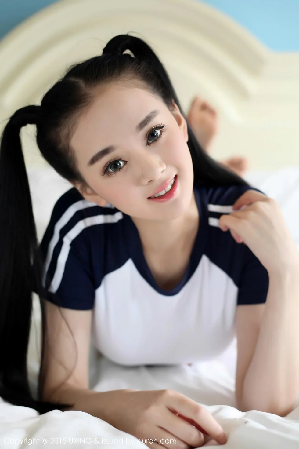 氧气美少女温馨baby清爽学生制服清新可人写真 第 46 张