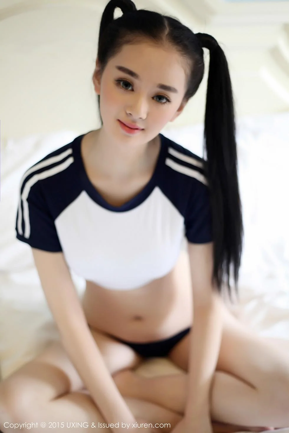 氧气美少女温馨baby清爽学生制服清新可人写真 第 87 张