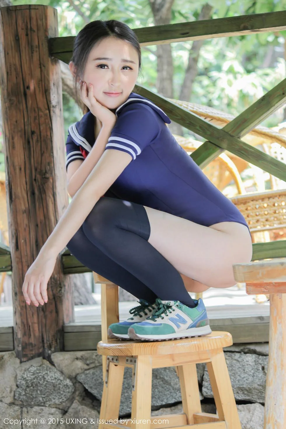 煊煊sunny爱吃棒棒糖的连体泳装妹子性感写真 第 16 张