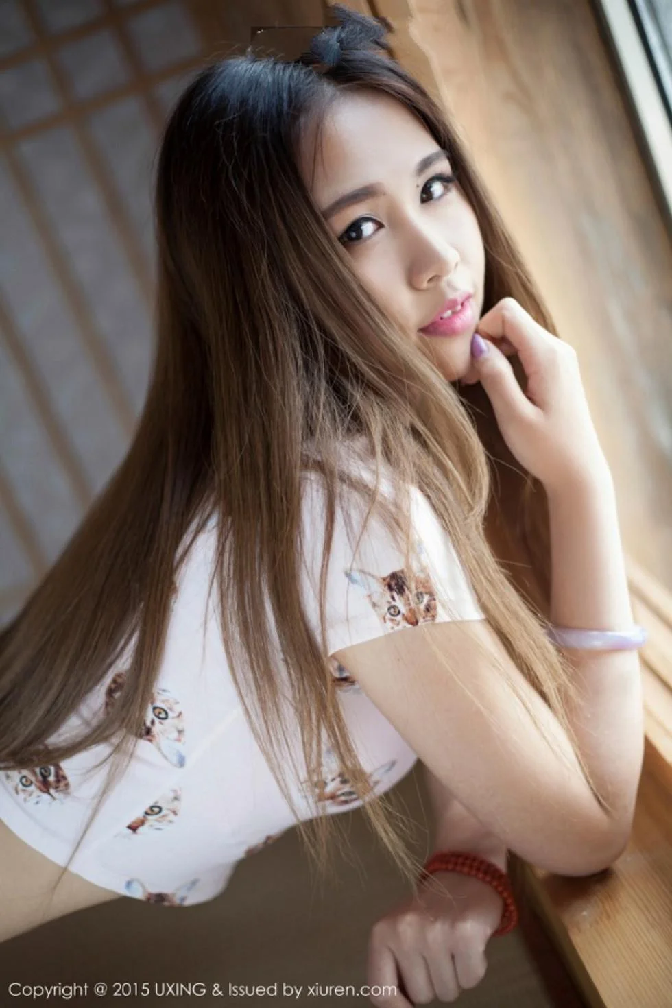 紫潆cynthia宾馆床上下身全裸美臀绝美写真 第 90 张