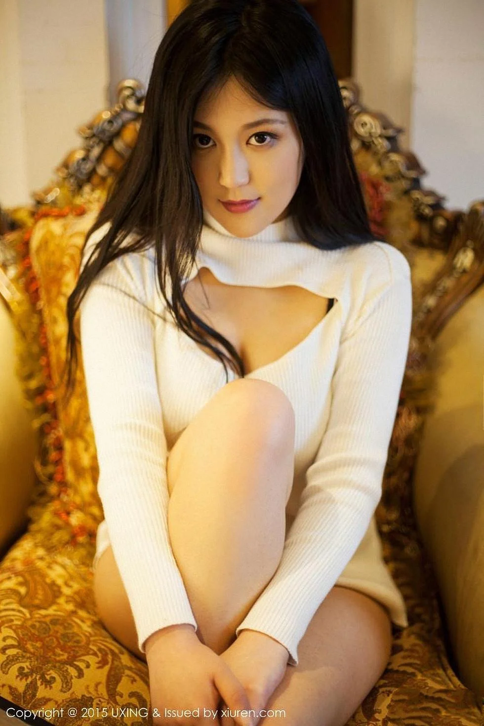 莲漪lenne红色内裤性感翘臀低胸内衣秀豪乳 第 57 张
