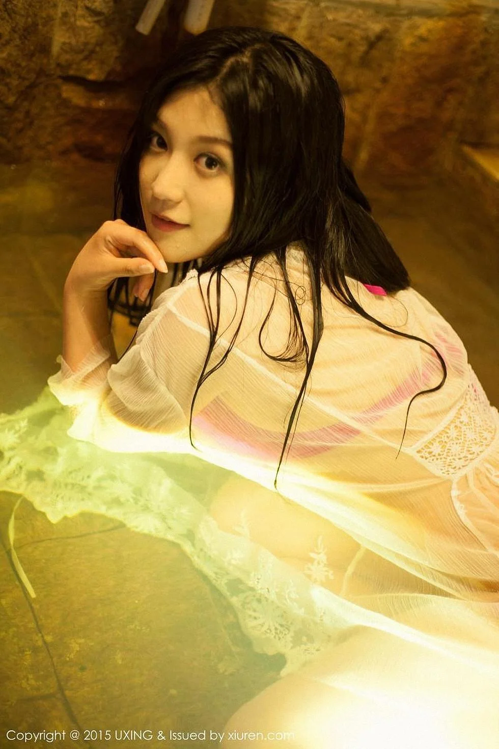 莲漪lenne红色内裤性感翘臀低胸内衣秀豪乳 第 91 张