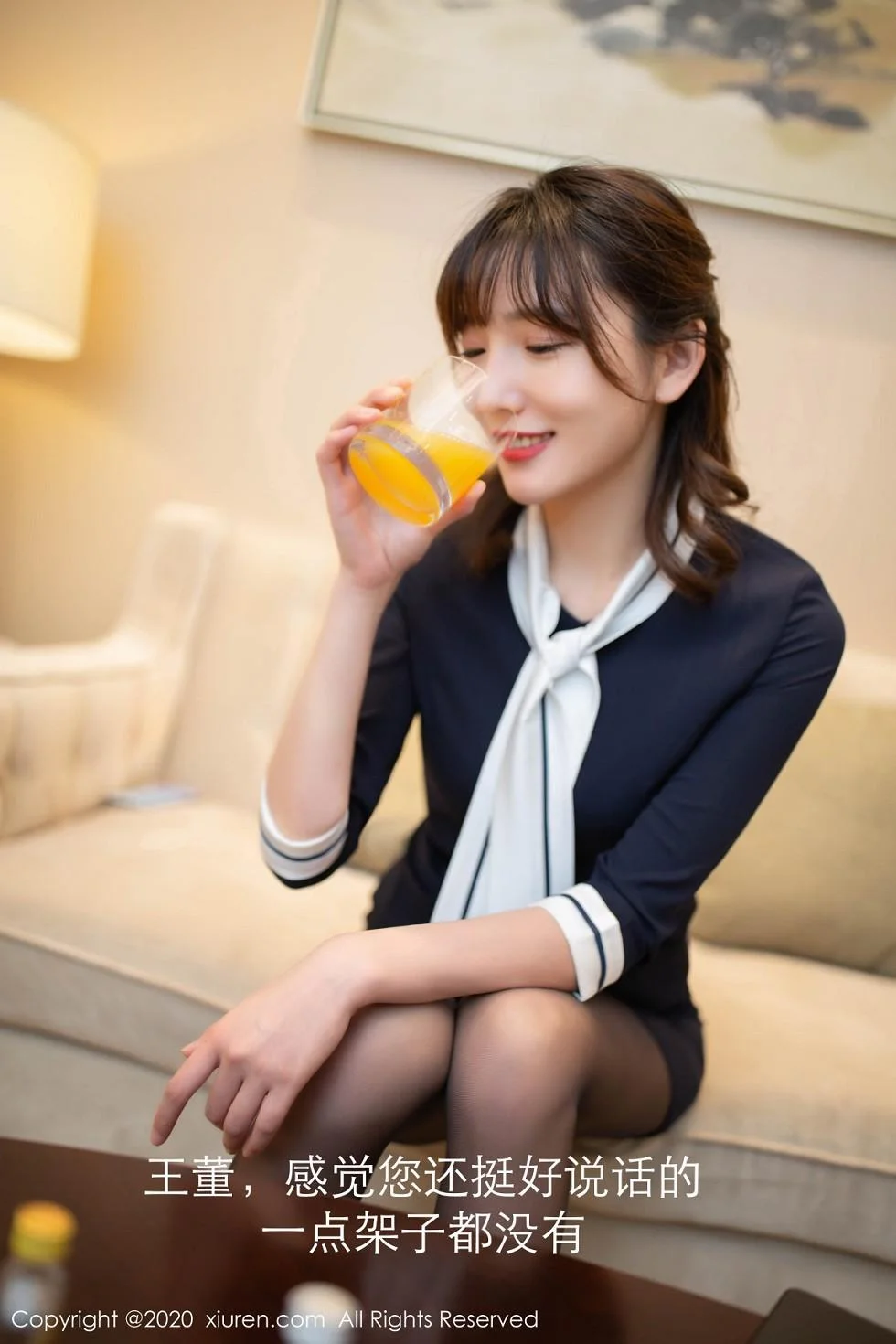 陆萱萱剧情系列女友NTR主题性感内衣配黑丝裤袜绝美写真 第 13 张