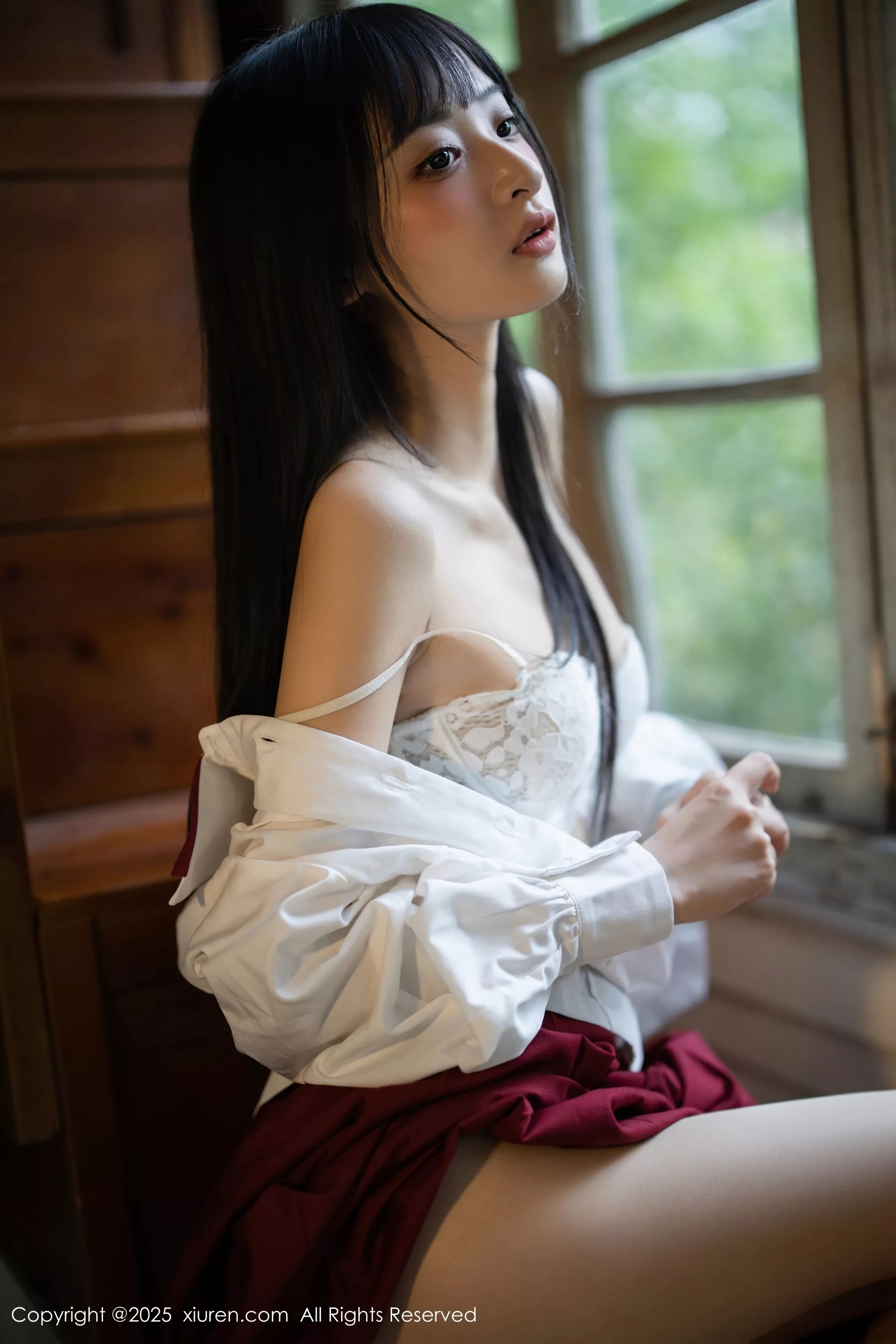 茂木希子性感红色裙子配肉色丝袜秀完美曲线绝美写真 第 90 张
