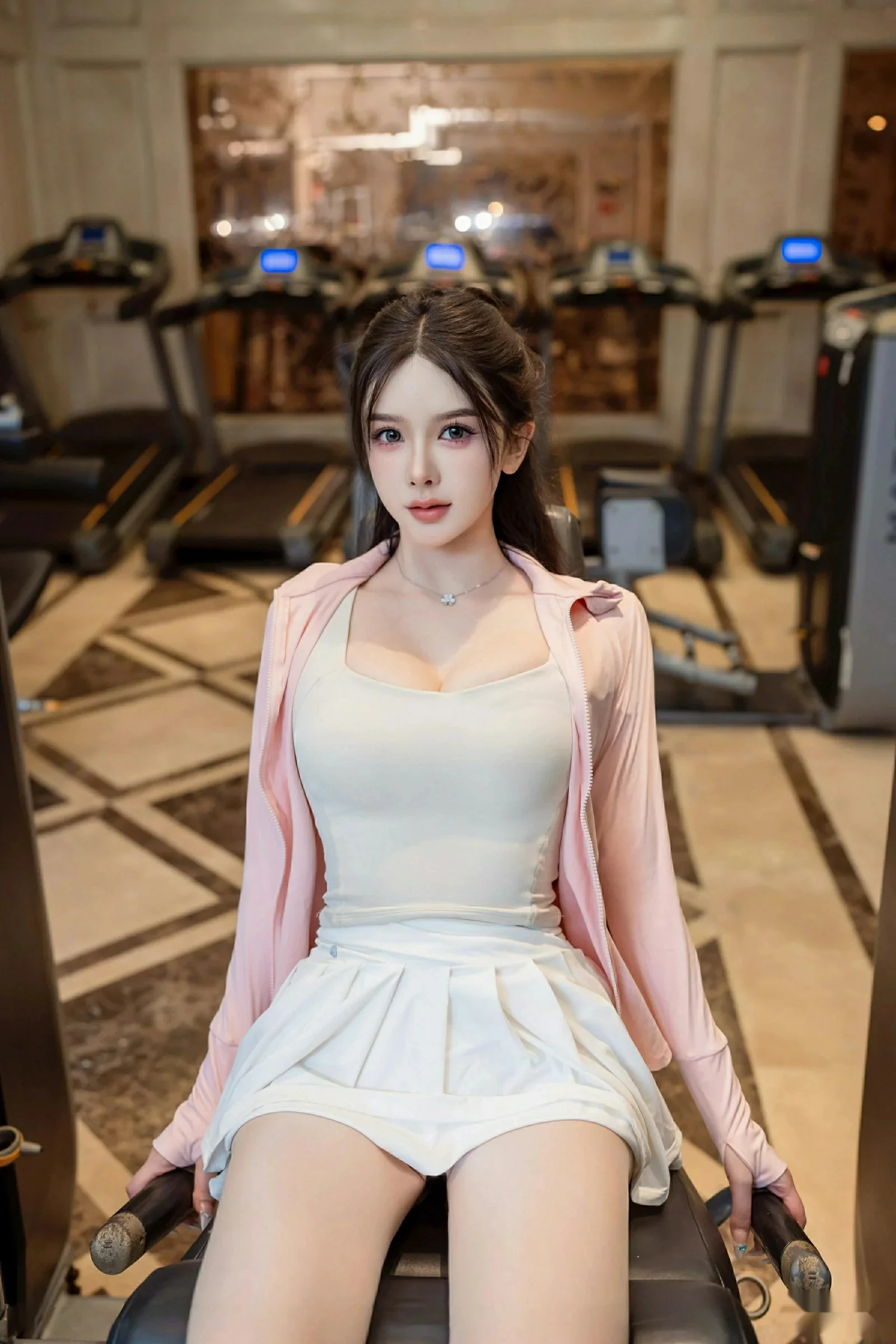 合集李丽莎健身房性感服饰秀丰满身材惹火绝美写真 第 23 张