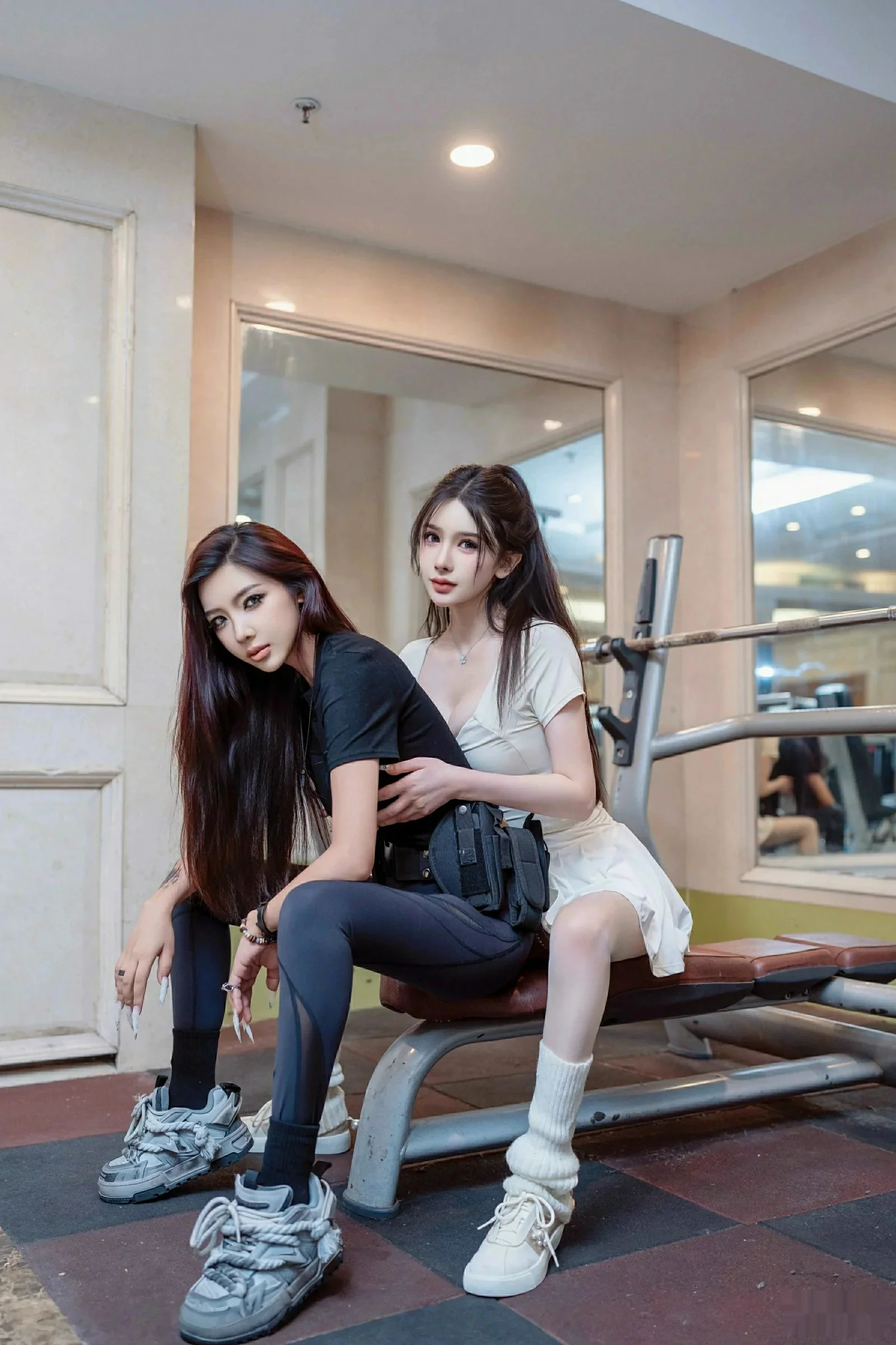 合集李丽莎健身房性感服饰秀丰满身材惹火绝美写真 第 48 张