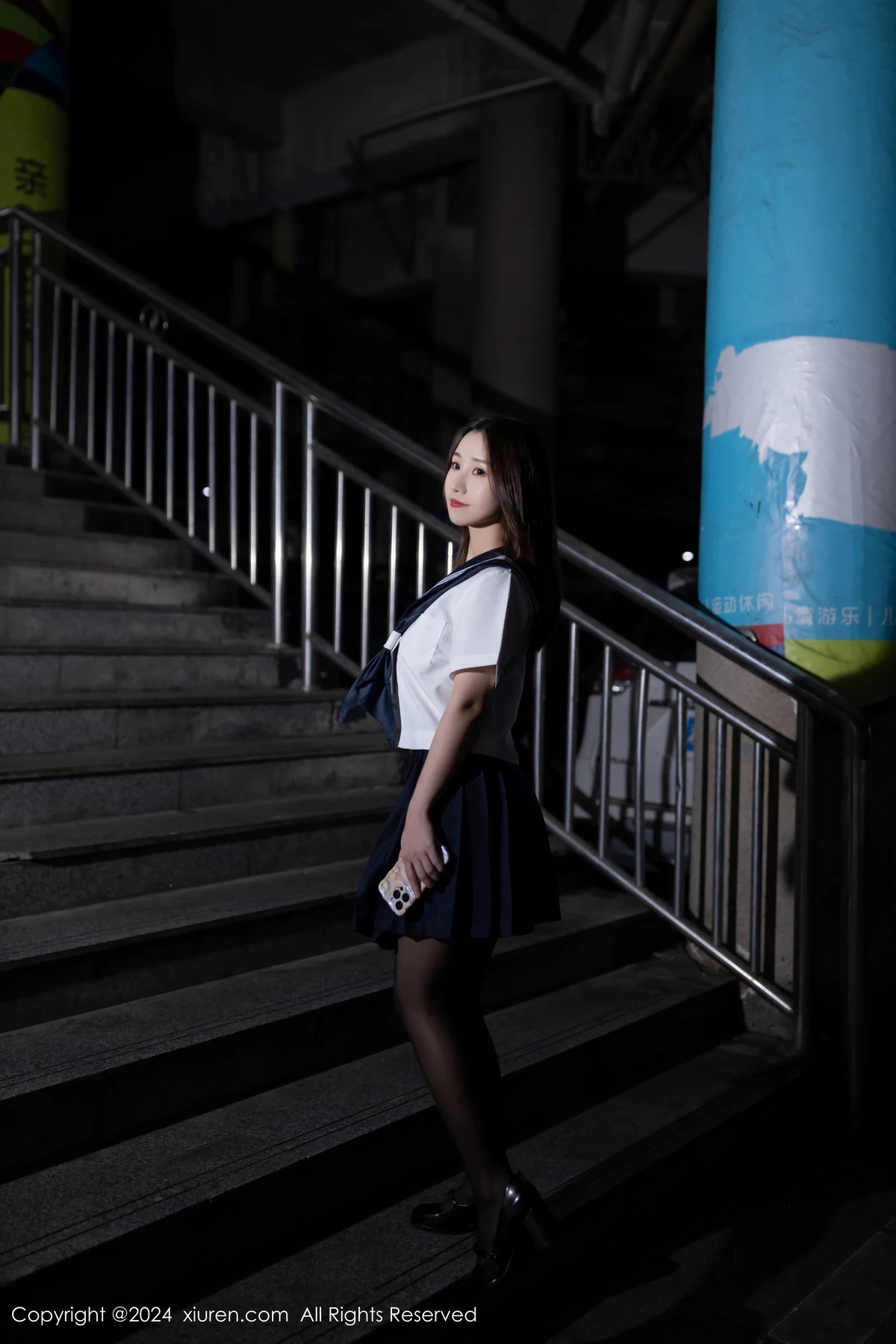 杏子Yada天台捆绑主题性感白色制服秀曼妙身姿迷人写真 第 5 张
