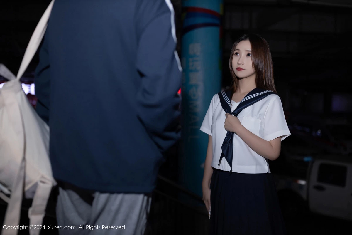 杏子Yada天台捆绑主题性感白色制服秀曼妙身姿迷人写真 第 6 张