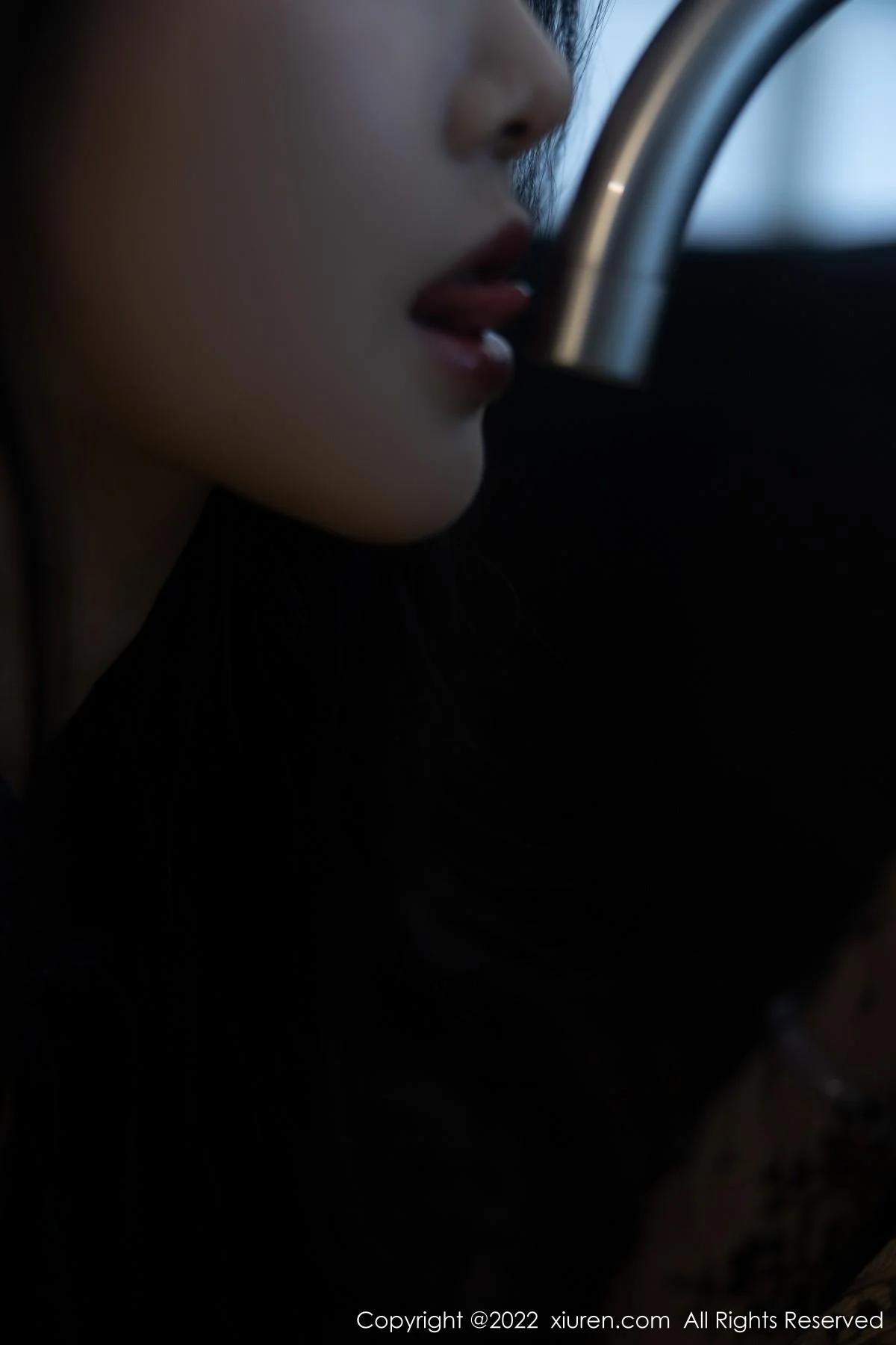 苏苏阿性感黑色轻透情趣服配超薄黑丝秀绝美身姿绝美写真 第 22 张