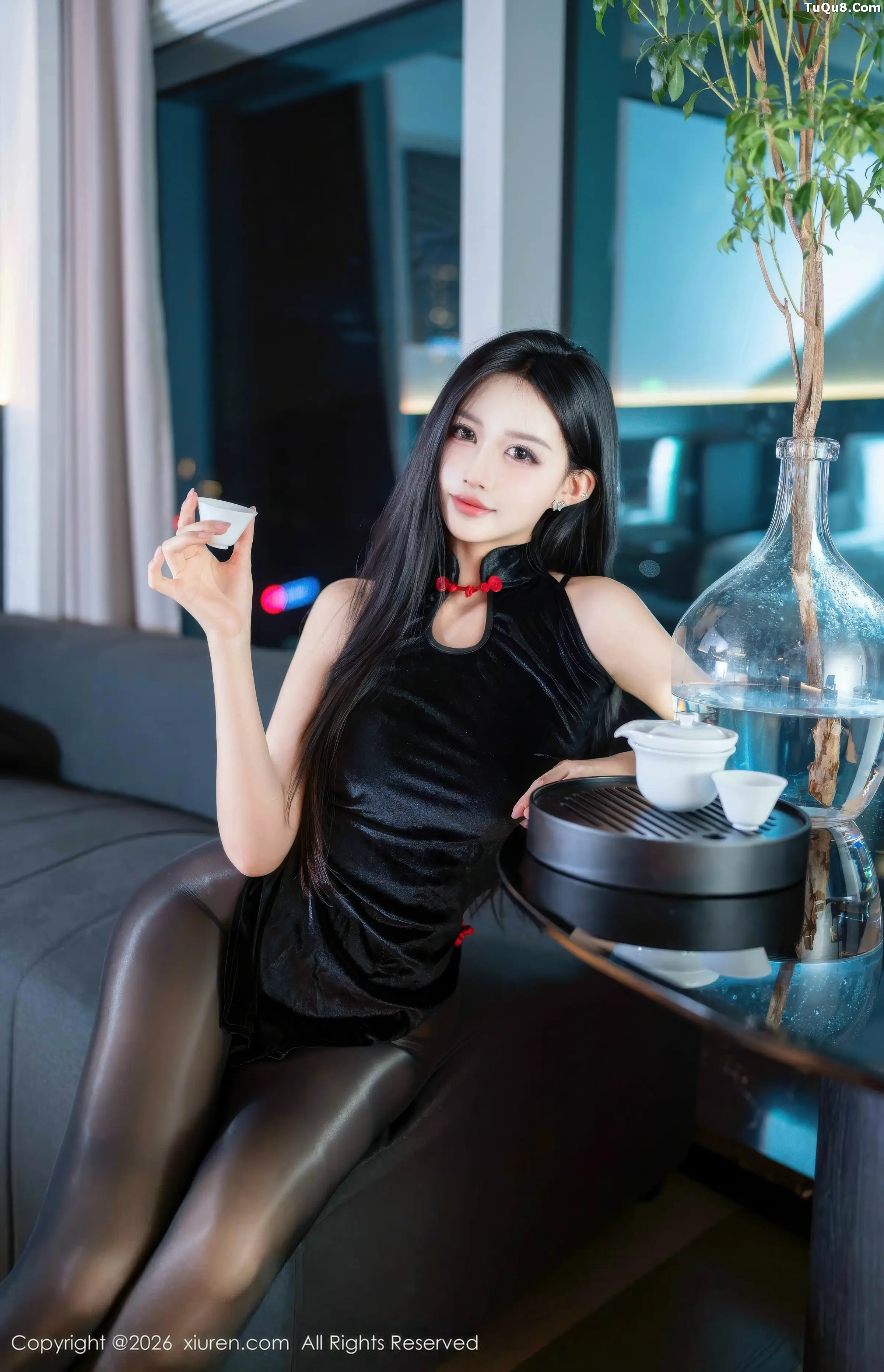shelly诗莉性感黑色情趣内衣配超薄黑丝秀曼妙身姿绝美写真 第 20 张