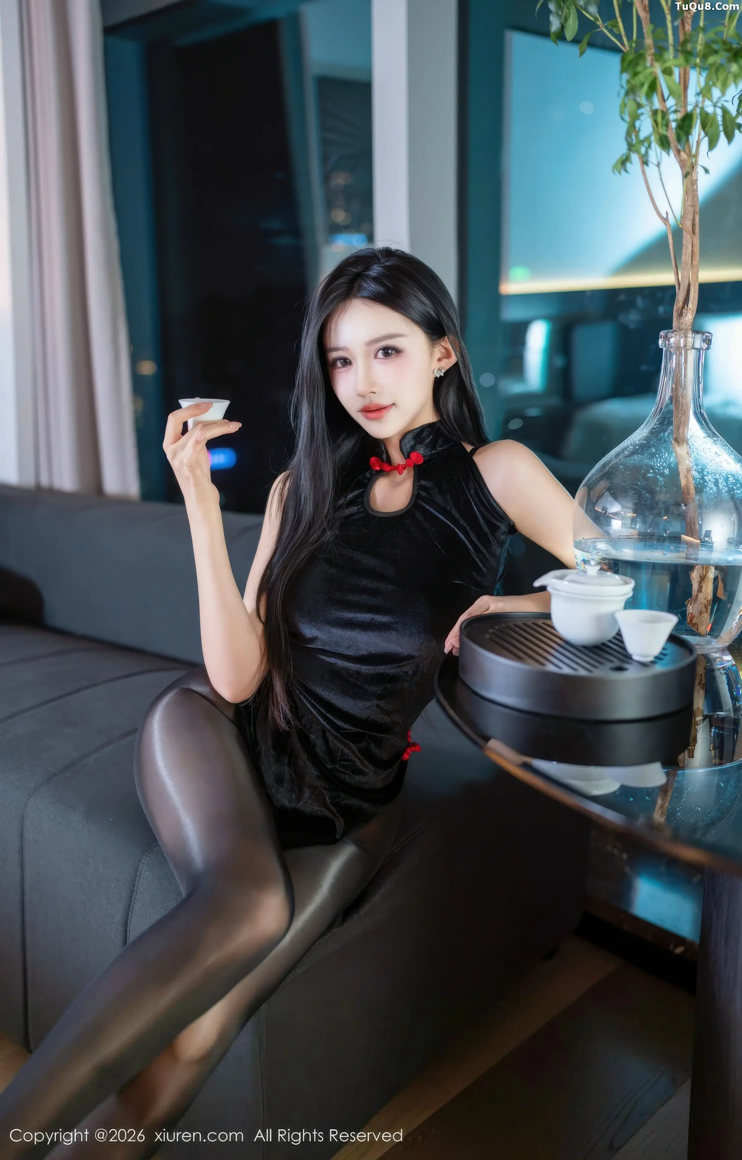 shelly诗莉性感黑色情趣内衣配超薄黑丝秀曼妙身姿绝美写真 第 21 张