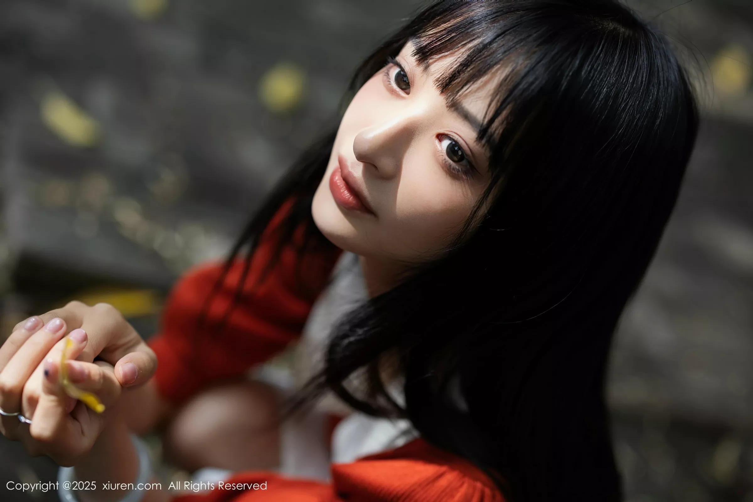 茂木希子性感橙T露白色内衣配超薄肉丝秀完美身材绝美写真 第 16 张