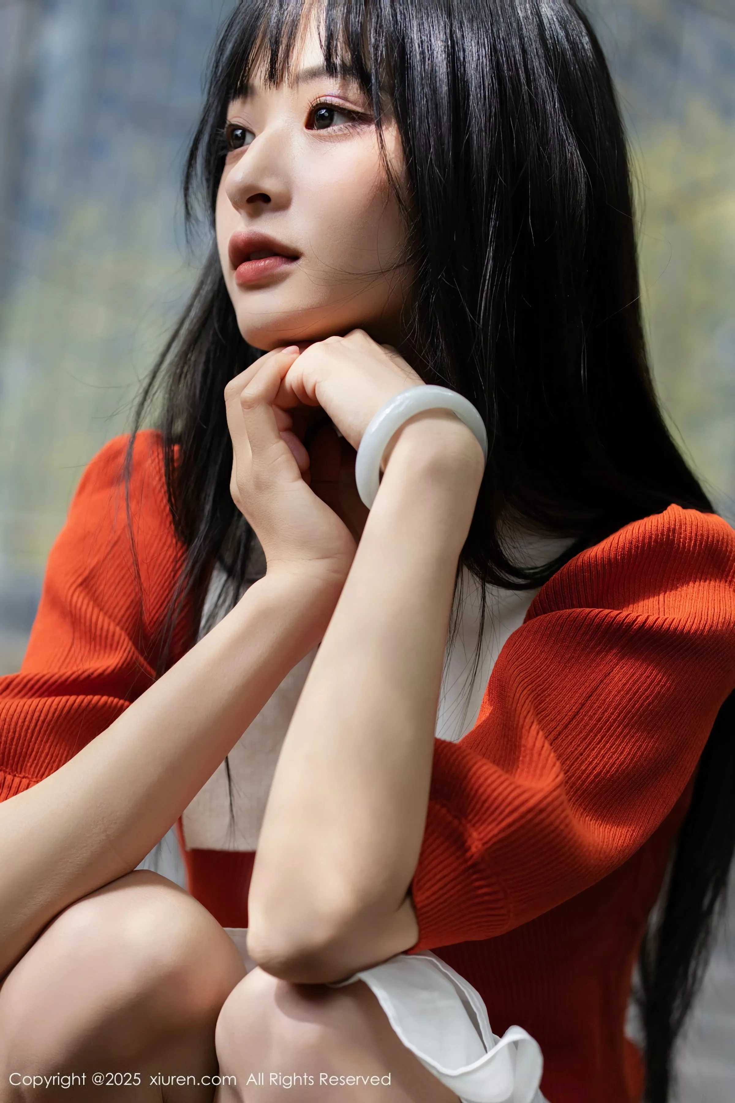 茂木希子性感橙T露白色内衣配超薄肉丝秀完美身材绝美写真 第 17 张