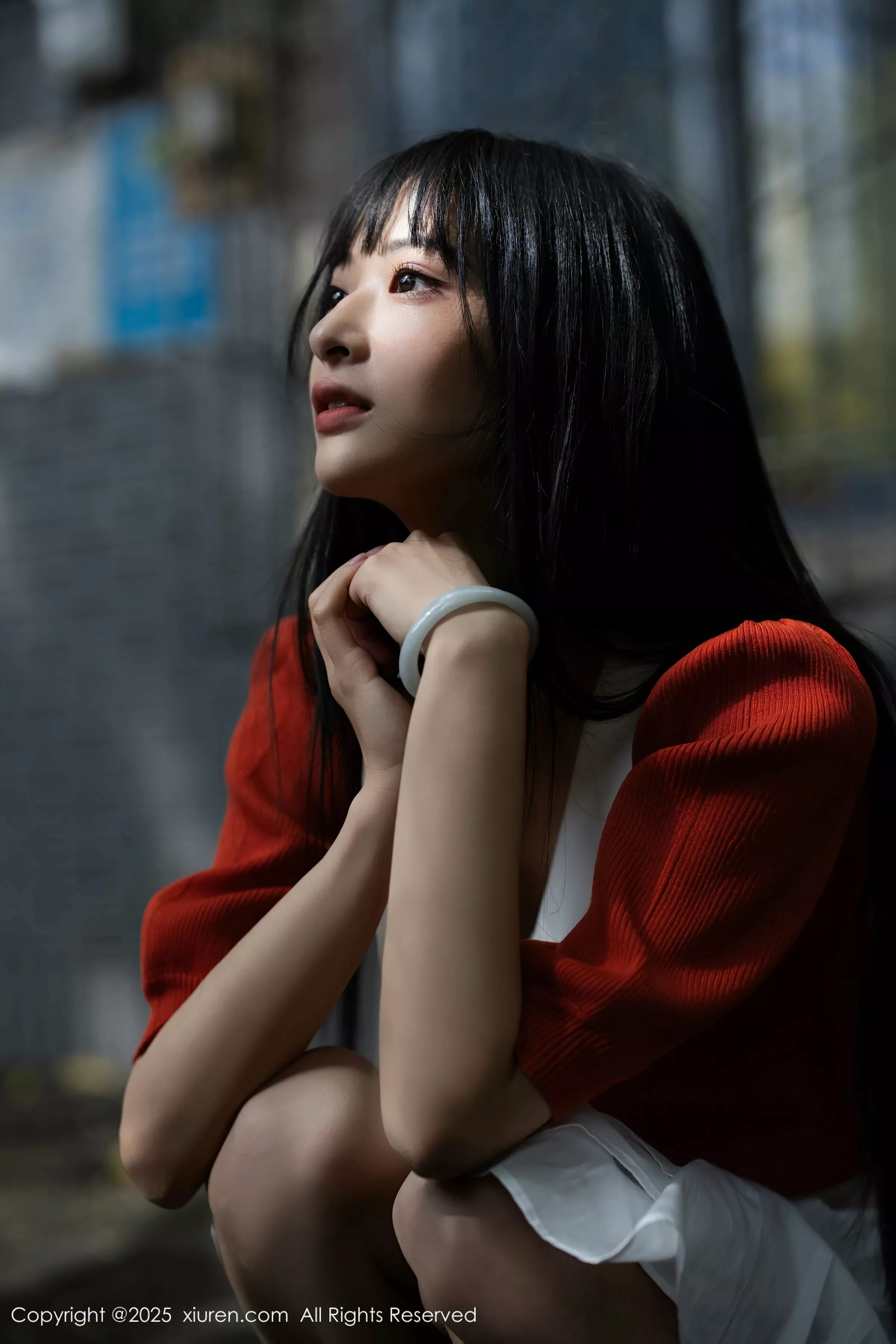 茂木希子性感橙T露白色内衣配超薄肉丝秀完美身材绝美写真 第 20 张