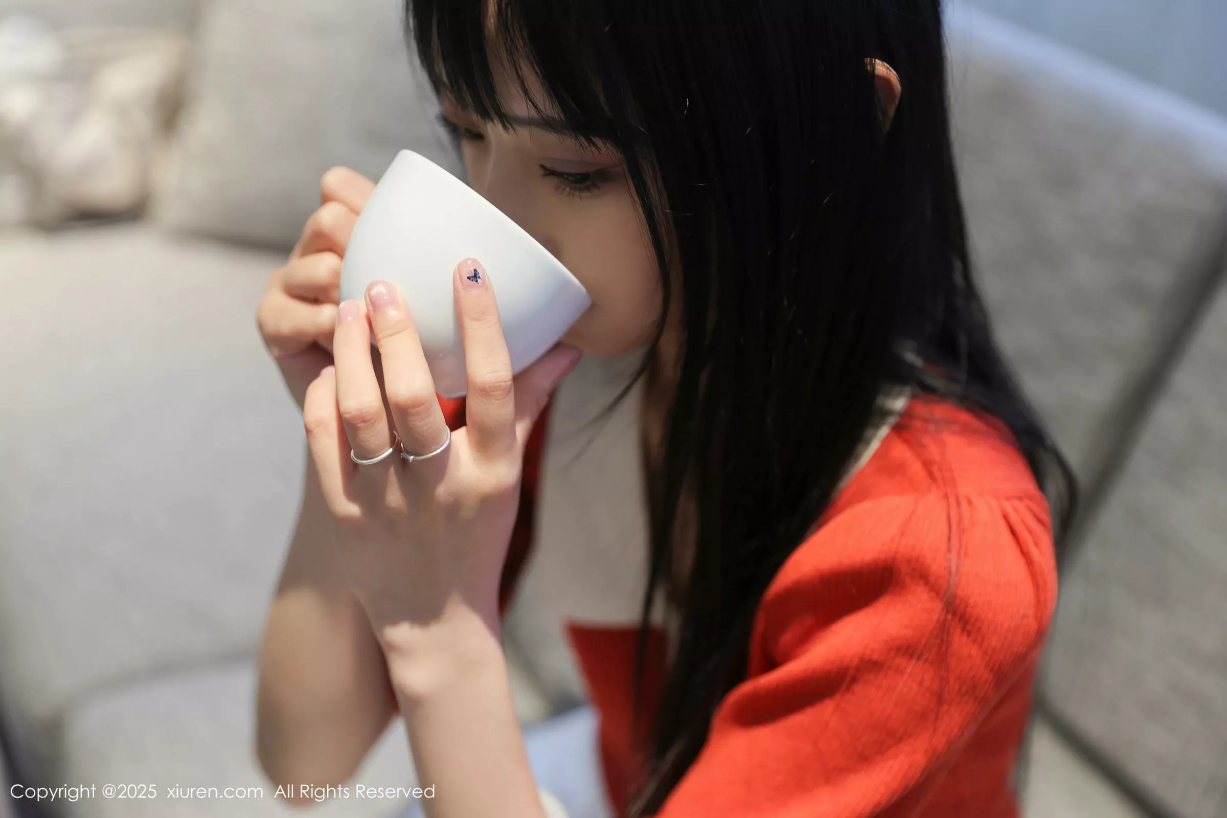 茂木希子性感橙T露白色内衣配超薄肉丝秀完美身材绝美写真 第 48 张