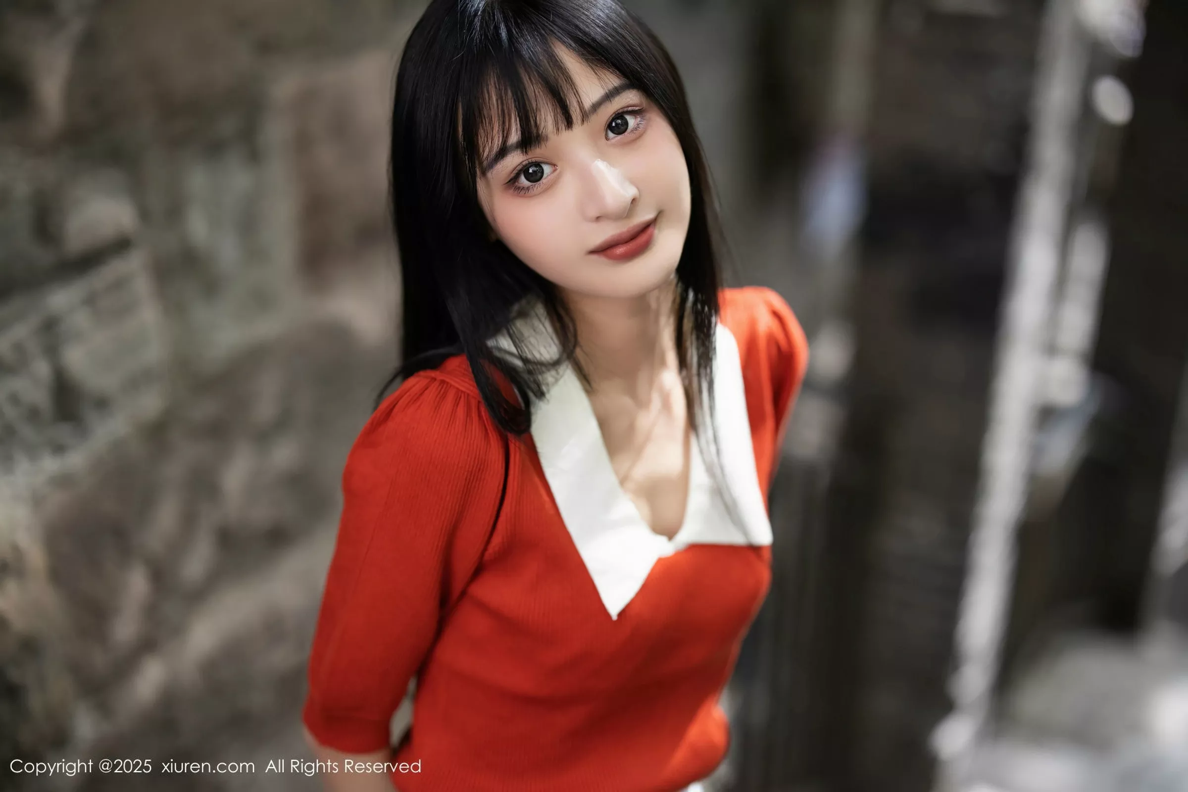 茂木希子性感橙T露白色内衣配超薄肉丝秀完美身材绝美写真 第 5 张