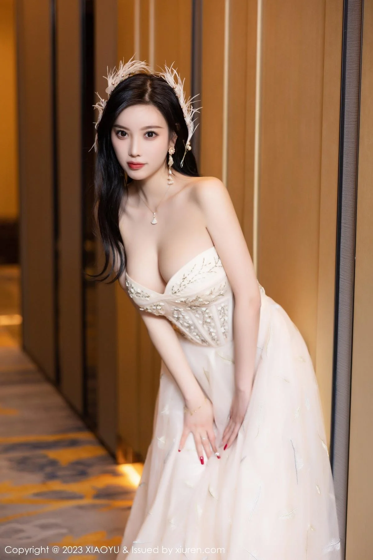 杨晨晨Yome生日主题脱连衣长裙露火辣身材极致绝美写真 第 14 张