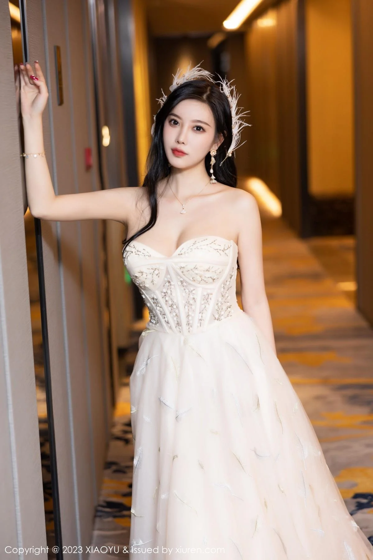 杨晨晨Yome生日主题脱连衣长裙露火辣身材极致绝美写真 第 7 张