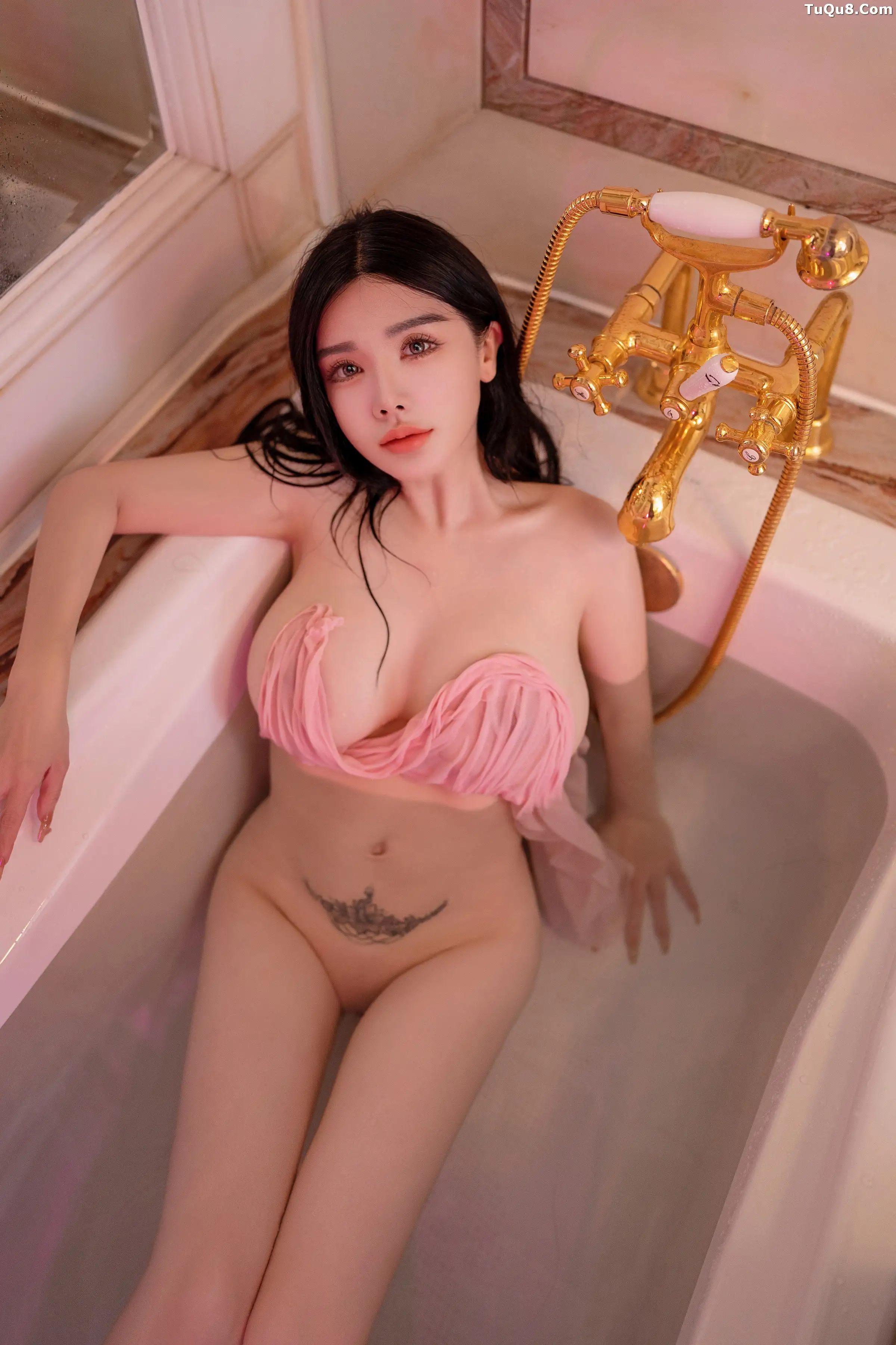 .B011 秀人番外 潘思沁 浴室泡泡浴 主题写真 [] 第 77 张