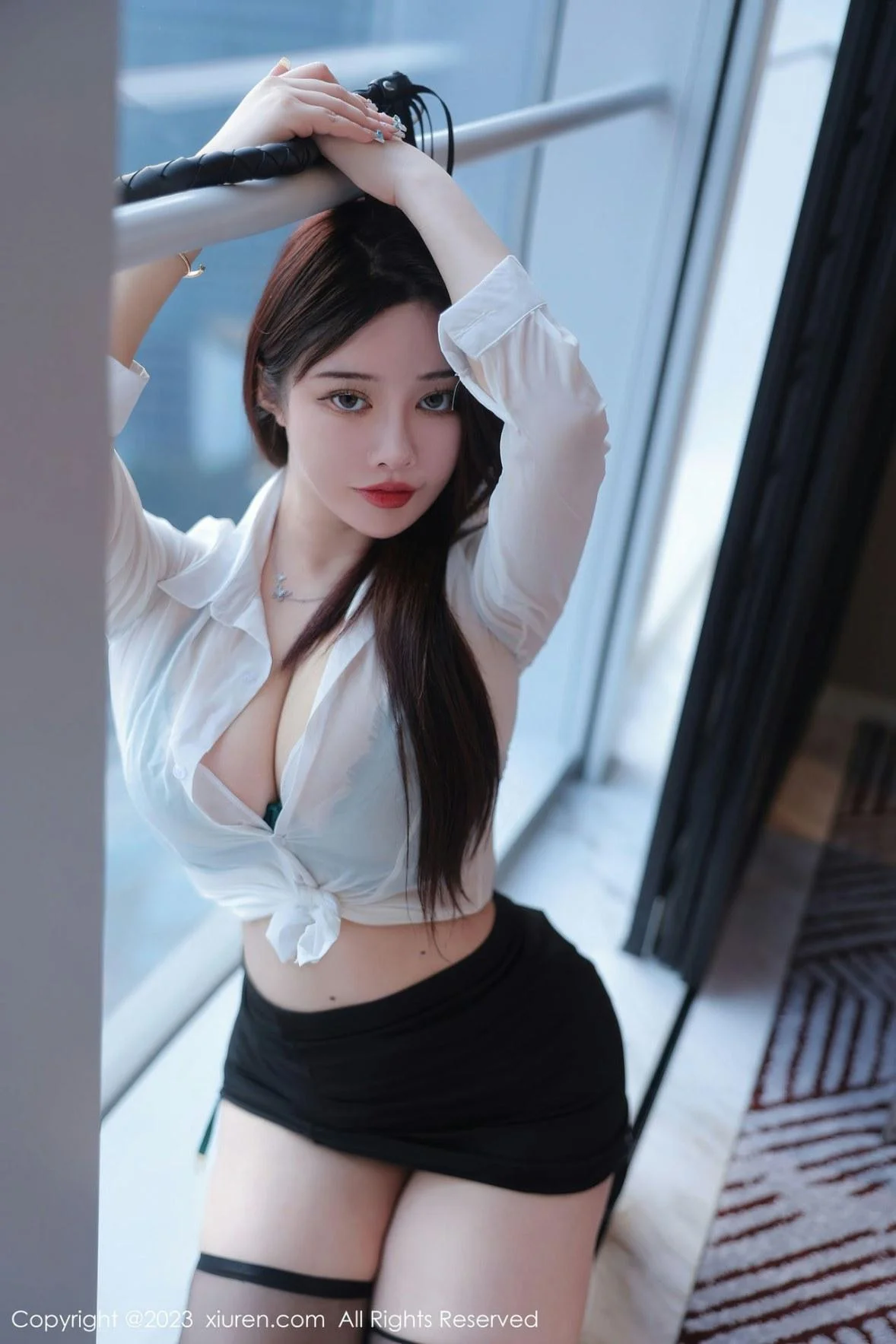 软软爱吃肉私房浴室性感绿色蕾丝内衣秀丰满身材绝美写真 第 29 张